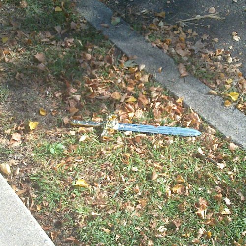 a sword