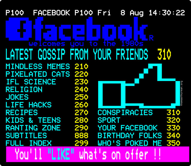 Facebook as teletext - page 100